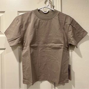 ESSENTIALS Fear of God SS Tee Womens (SMOKE)(S)(NWT)